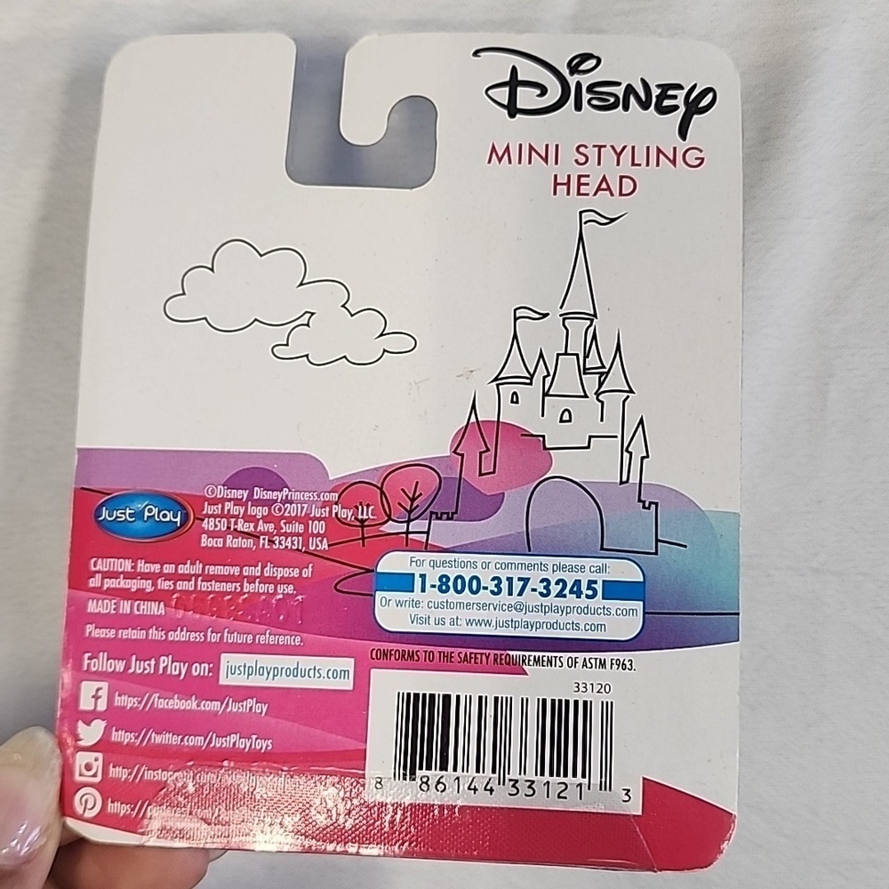 Disney Mini Styling Head with Yellow Crown Disney Princess Head Blond - Picture 6 of 7